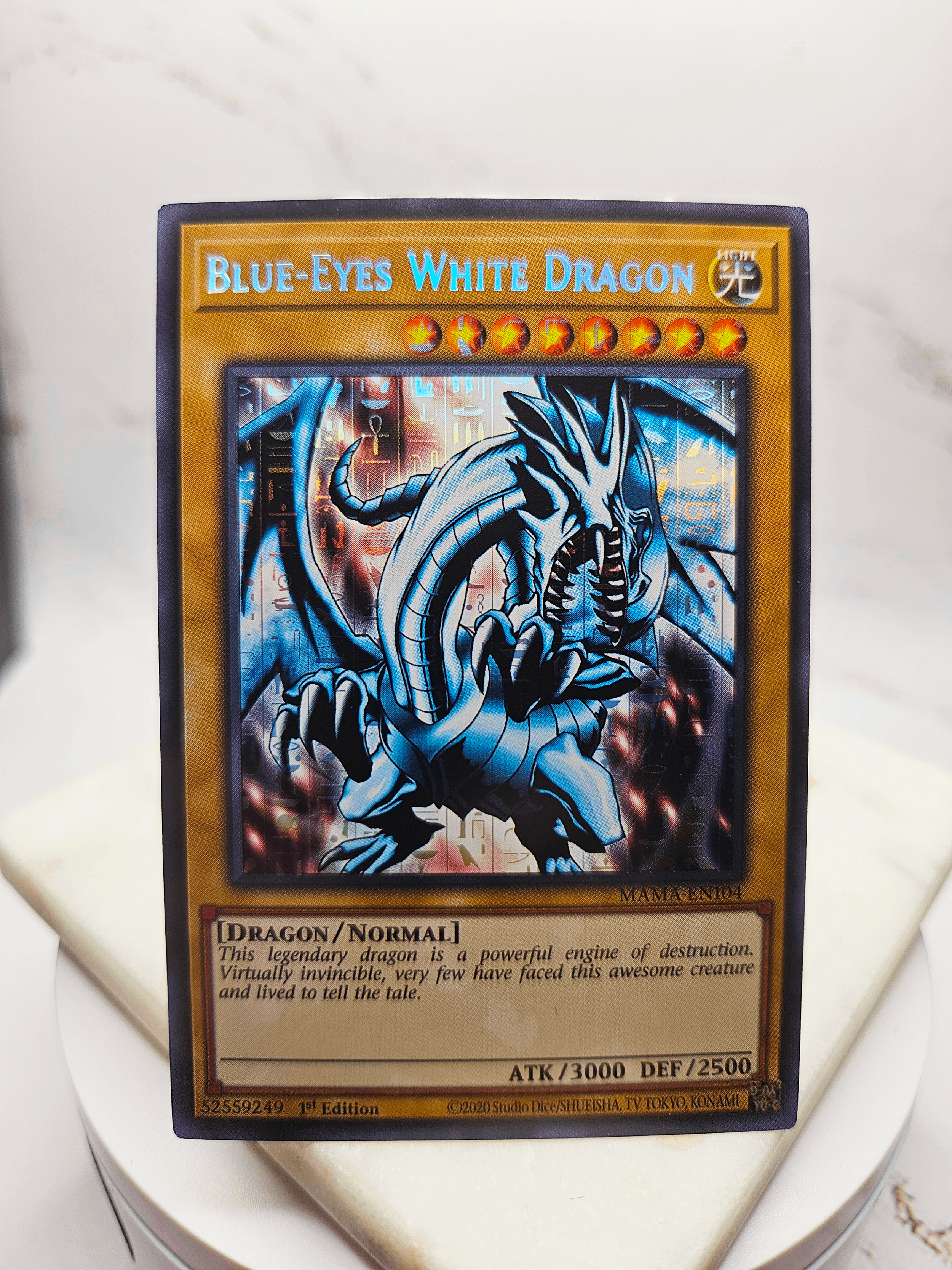 Blue-Eyes White Dragon (Ultimate Rare - SDK Art - OCG) — ValueTCG